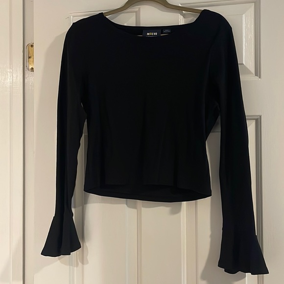 Anthropologie Bell Sleeve Top - Picture 4 of 5